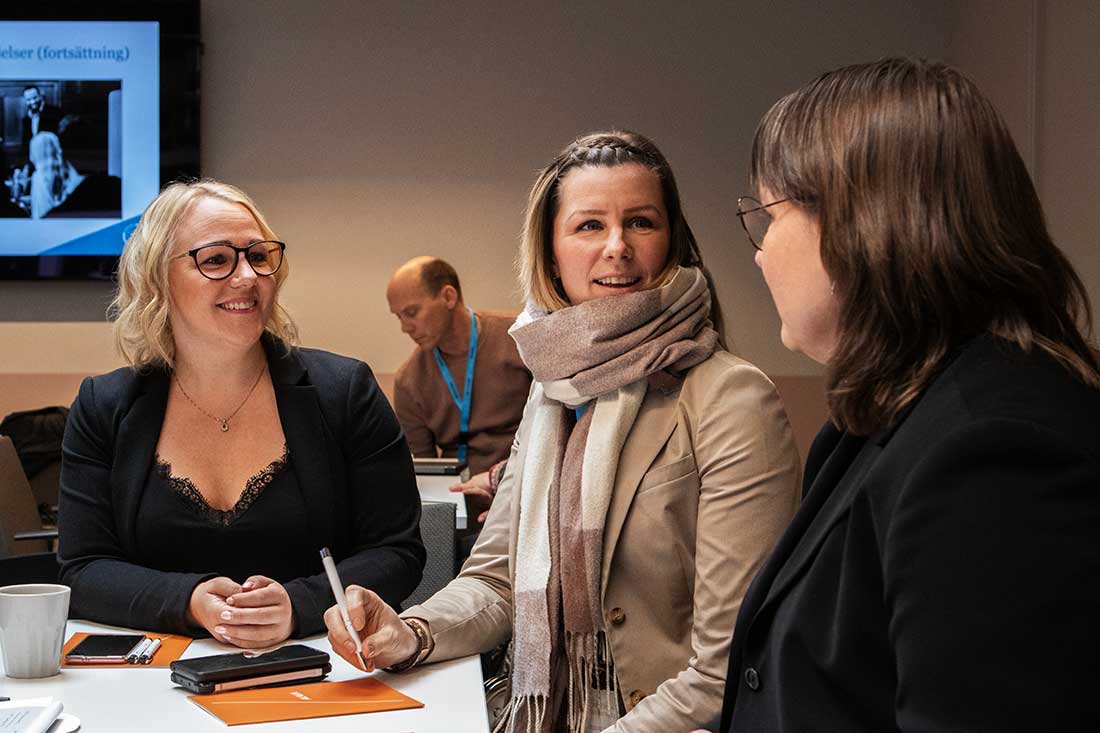 Matilda Eneqvist, Eleonor Johansson och Eva Wiberg Foto: Åsa Hafmar